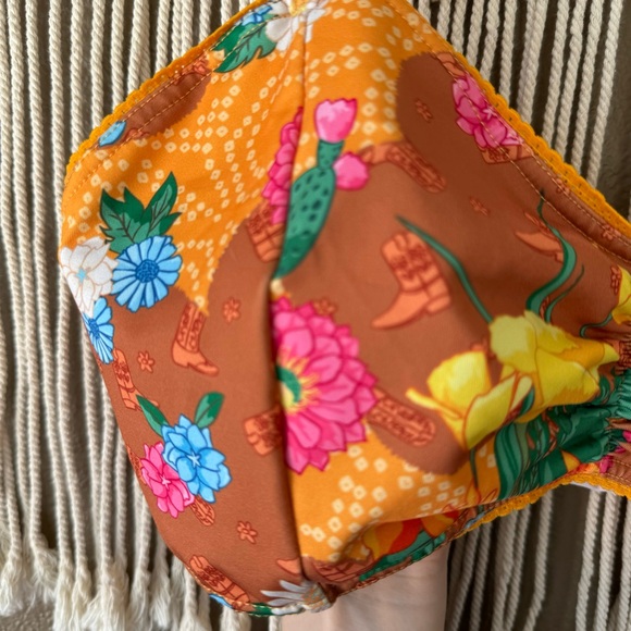 Spell & The Gypsy Collective Joshua Tree Bralette cowboy boots floral cowgirl G - Picture 4 of 11